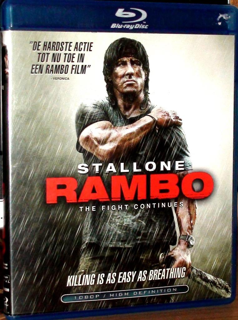 blu ray rambo, Cd's en Dvd's, Ophalen of Verzenden, Actie