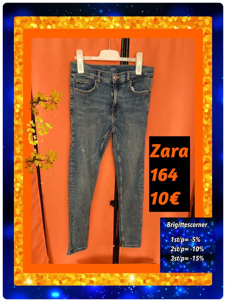 Jeans jongen 164. Zara, Kinderen en Baby's, Kinderkleding | Maat 164, Broek, Ophalen of Verzenden, Zo goed als nieuw, Zara