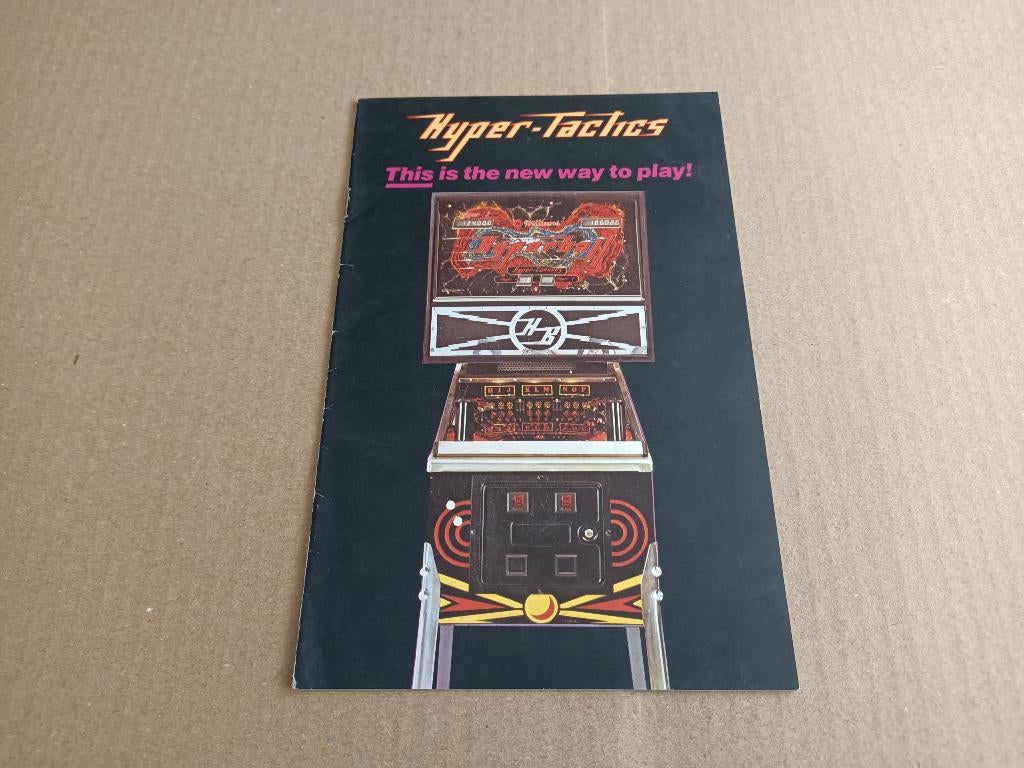 Boekje: Williams Hyperball (1981) Flipperkast, Collections, Machines | Flipper (jeu), Williams, Envoi