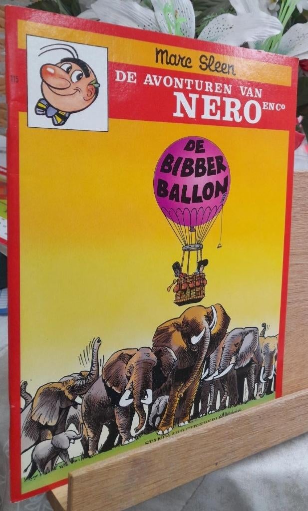 nero nr 115 ‘’de bibberbaron ’ in prachtstaat 1ste druk, Marc Sleen, Une BD, Comme neuf, Envoi