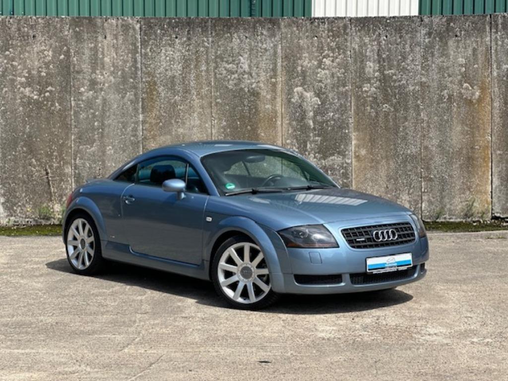 Audi TT 1.8 Turbo 20v Quattro | Historiek | S-line | Airco, Autos, Cuir, 227 g/km, Entreprise, Bleu