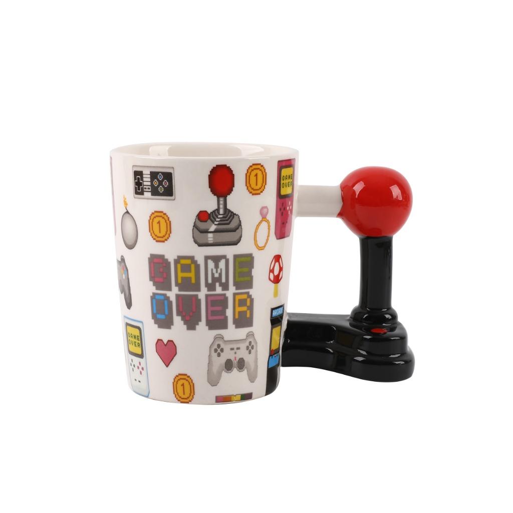 I-Total "Game over" kopje/mok/tas -NIEUW - XL1629, Keramiek, Nieuw, Ophalen of Verzenden, Overige stijlen