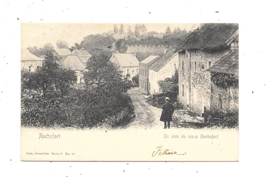 Rochefort NA44: Een hoekje van het oude Rochefort 1907, Verzenden, Voor 1920, Gelopen, Namen