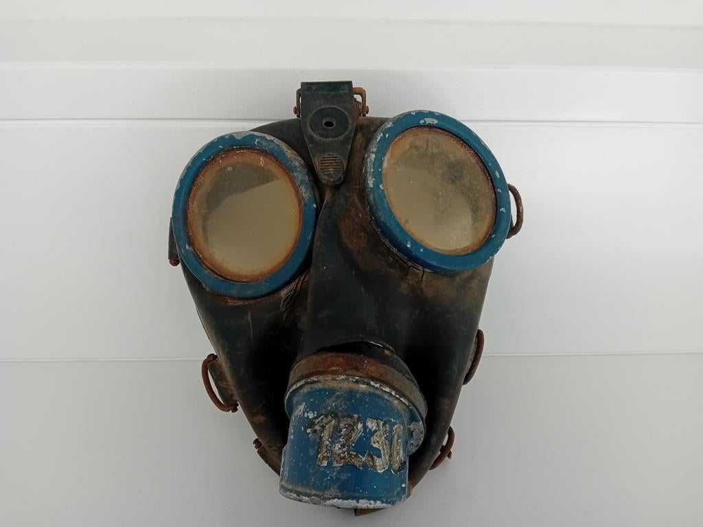 Oud gasmasker ww2 Duitsland, Verzamelen, Ophalen of Verzenden