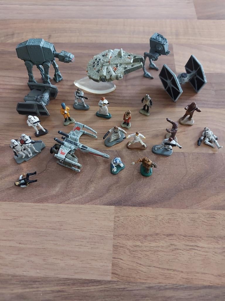 Collection stars Wars, Collections, Enlèvement