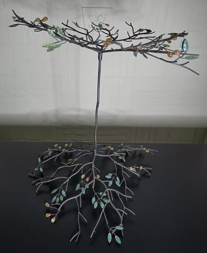 Sculpture d'arbre en métal., Enlèvement ou Envoi, Utilisé