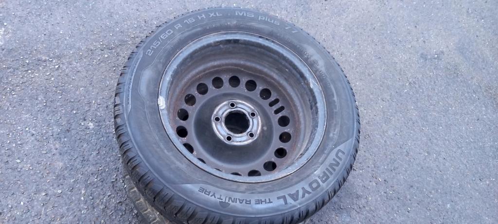 Uniroyal band met velgen, Auto-onderdelen, Banden en Velgen, Gebruikt