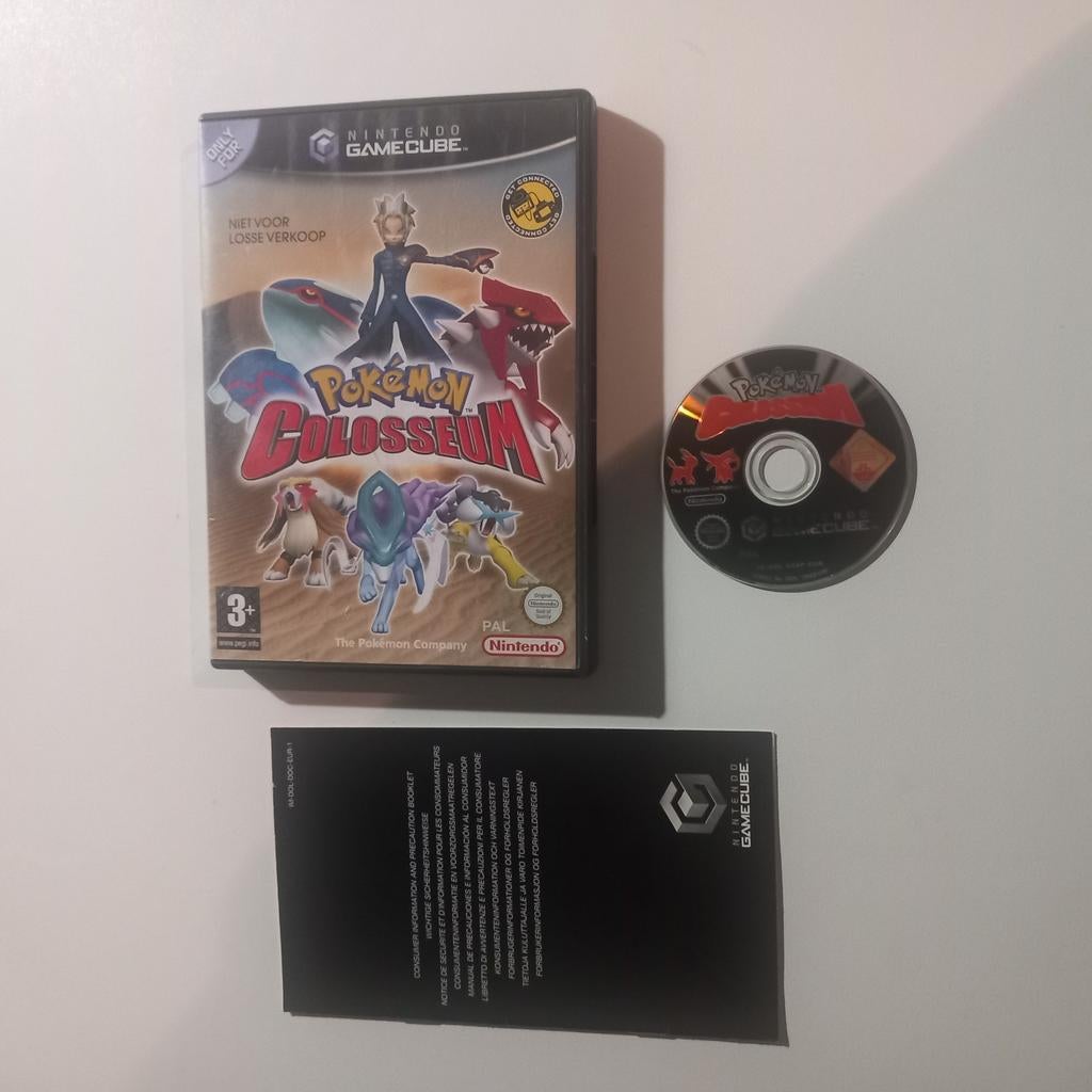 Pokémon Colosseum Nintendo gamecube pal, Games en Spelcomputers, Ophalen of Verzenden, Zo goed als nieuw