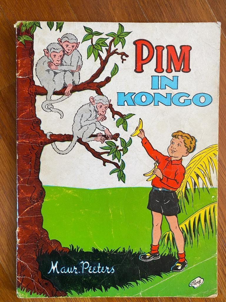 Pim - In Kongo, Boeken, Gelezen, Maurits Peeters, Eén stripboek, Ophalen of Verzenden