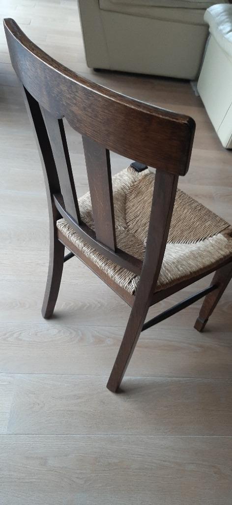 stoelen, Ophalen, Bruin, Antiek engels, Zo goed als nieuw