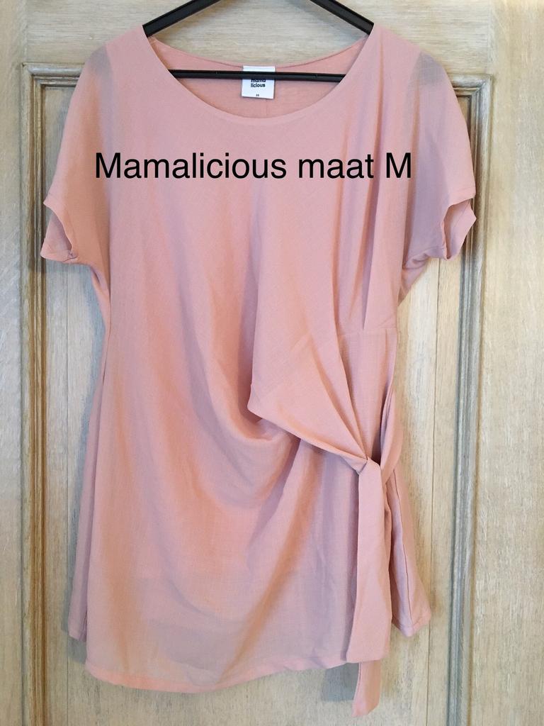 Zwangerschaps blouse Mamalicious maat M, Kleding | Dames, Zwangerschapskleding, Ophalen of Verzenden, Zo goed als nieuw