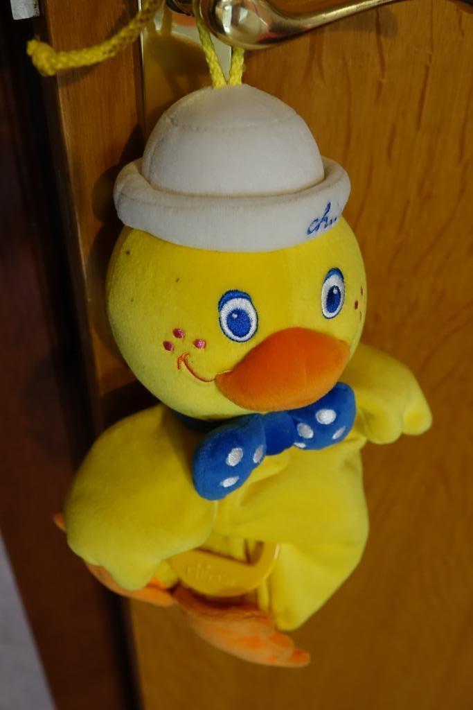 Chicco muziekknuffel eend, Enlèvement ou Envoi, Utilisé, Mobile, Sonore