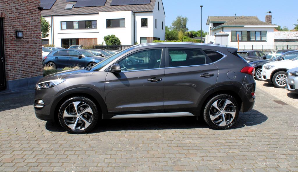 Hyundai TUCSON 1.6 T-GDi 2WD Automaat Bwj 06/2018, Autos, Cuir, Argent ou Gris, Achat, Entreprise