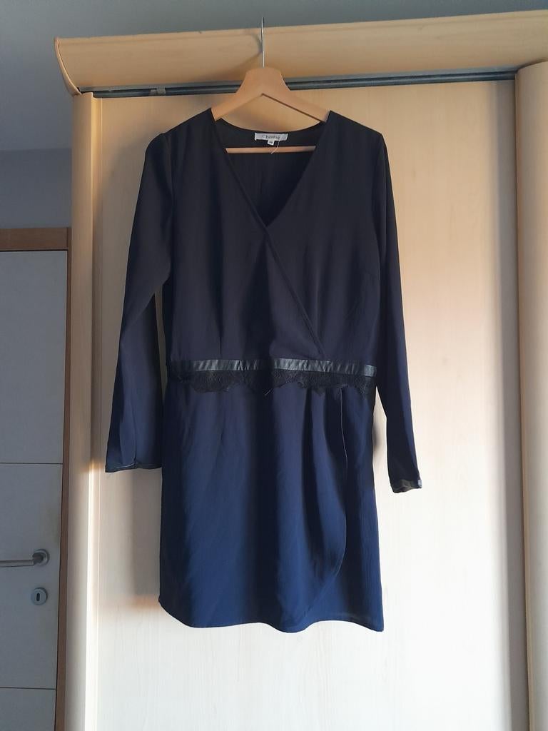 Jurk charlise 38, Kleding | Dames, Maat 38/40 (M), Blauw, Ophalen of Verzenden, Boven de knie