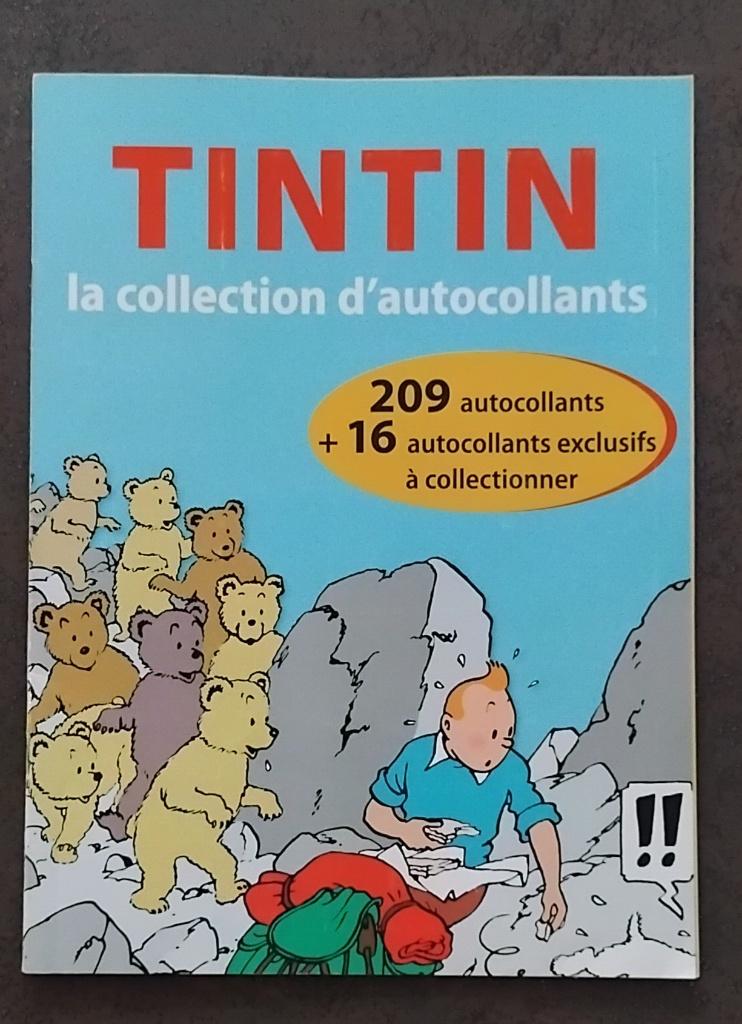 Album Tintin complet - La collection d'autocollants, Enlèvement