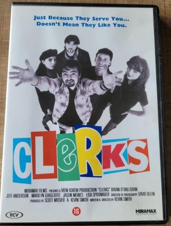 Clerks, Cd's en Dvd's, Dvd's | Komedie, Vanaf 16 jaar, Ophalen of Verzenden, Gebruikt, Overige genres