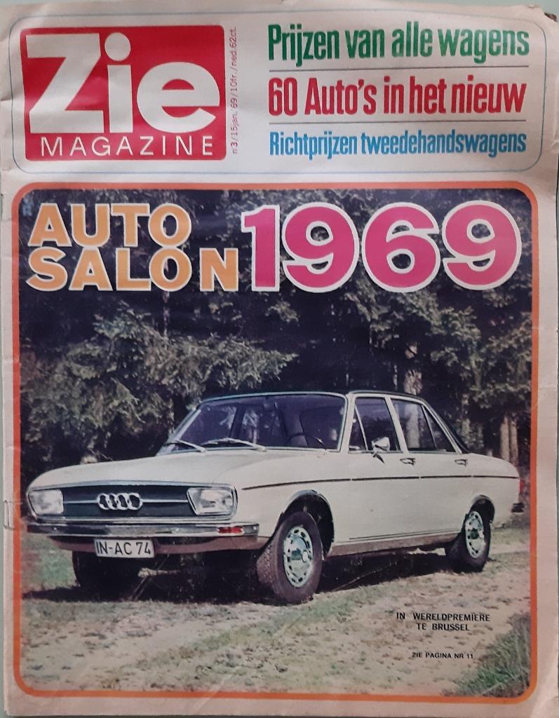 Vintage Zie Magazine 1969, Ophalen of Verzenden, 1960 tot 1980, Tijdschrift