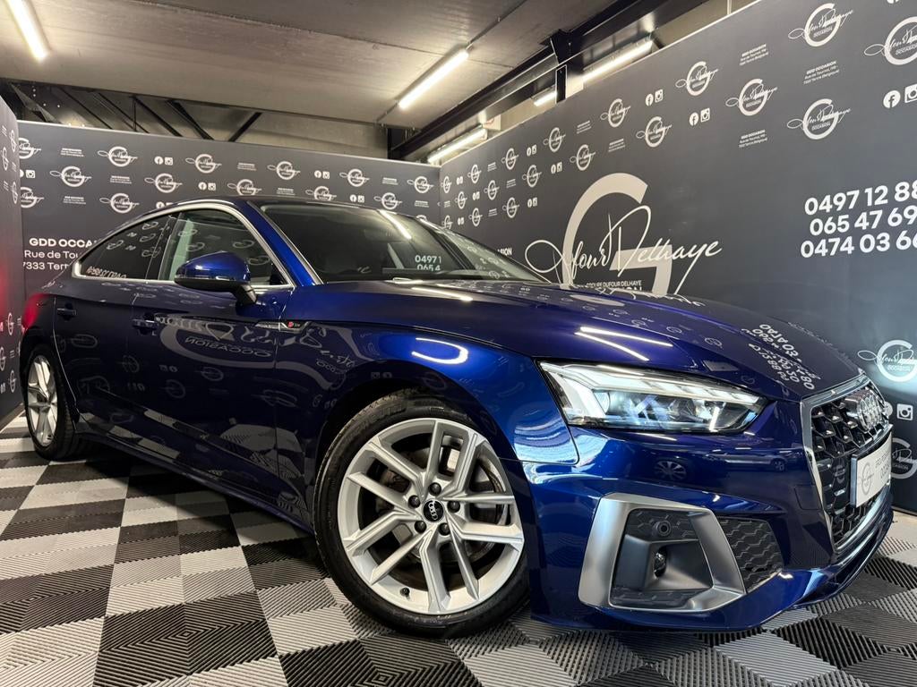 AUDI A5, Cuir, Achat, Entreprise, Entretenue par le concessionnaire