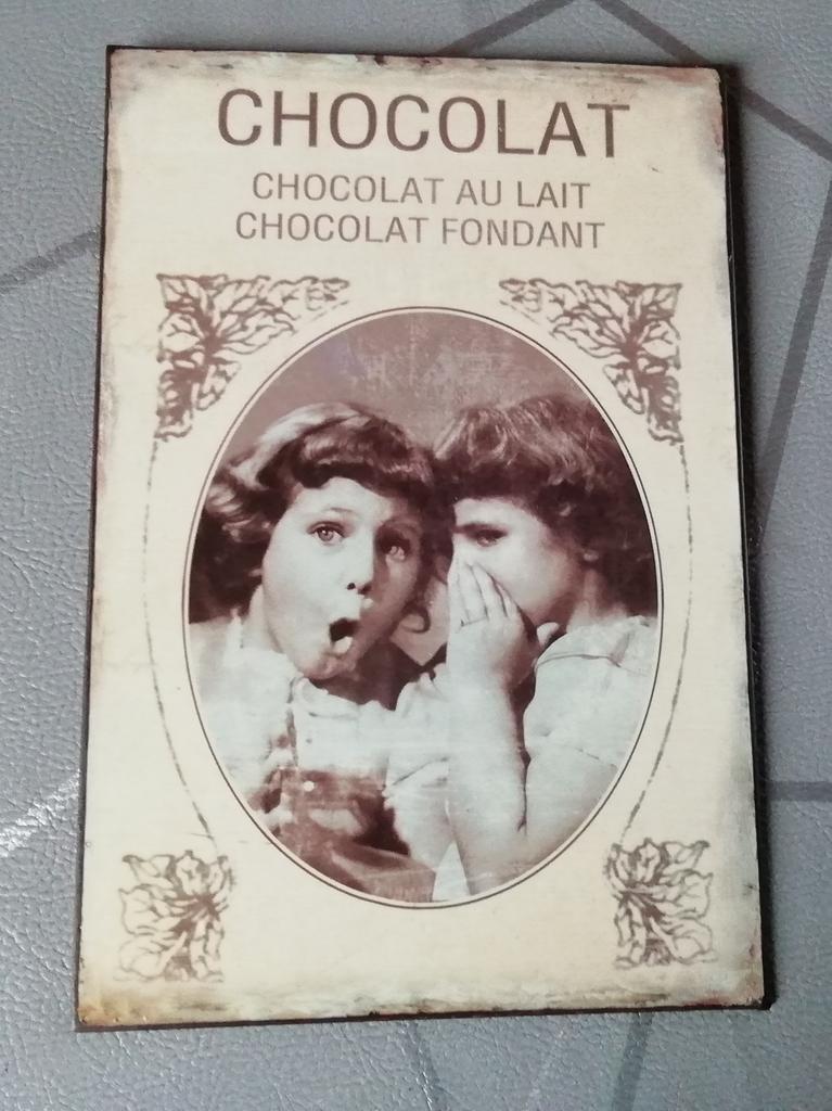 Cadre déco chocolat au lait, Maison & Meubles, Accessoires pour la Maison | Cadres, Neuf, Moins de 50 cm, Moins de 50 cm, Métal ou Aluminium