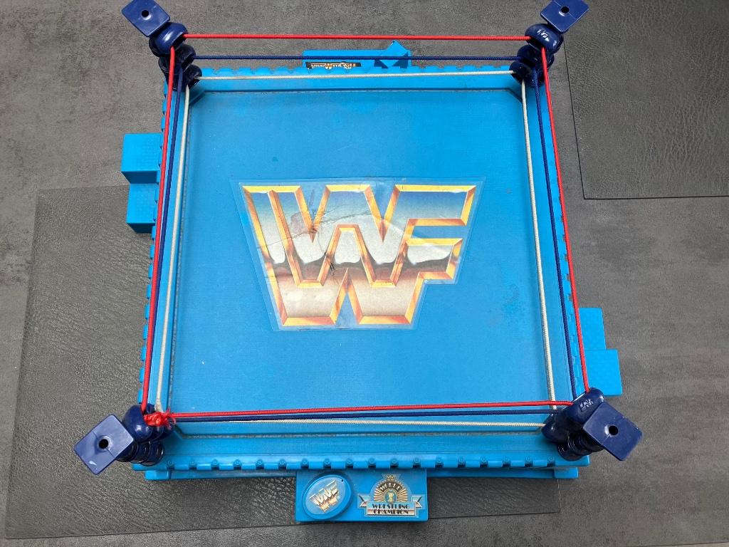 Ring WWF/WWE hasbro titan 1989, Ophalen, Zo goed als nieuw, Hasbro