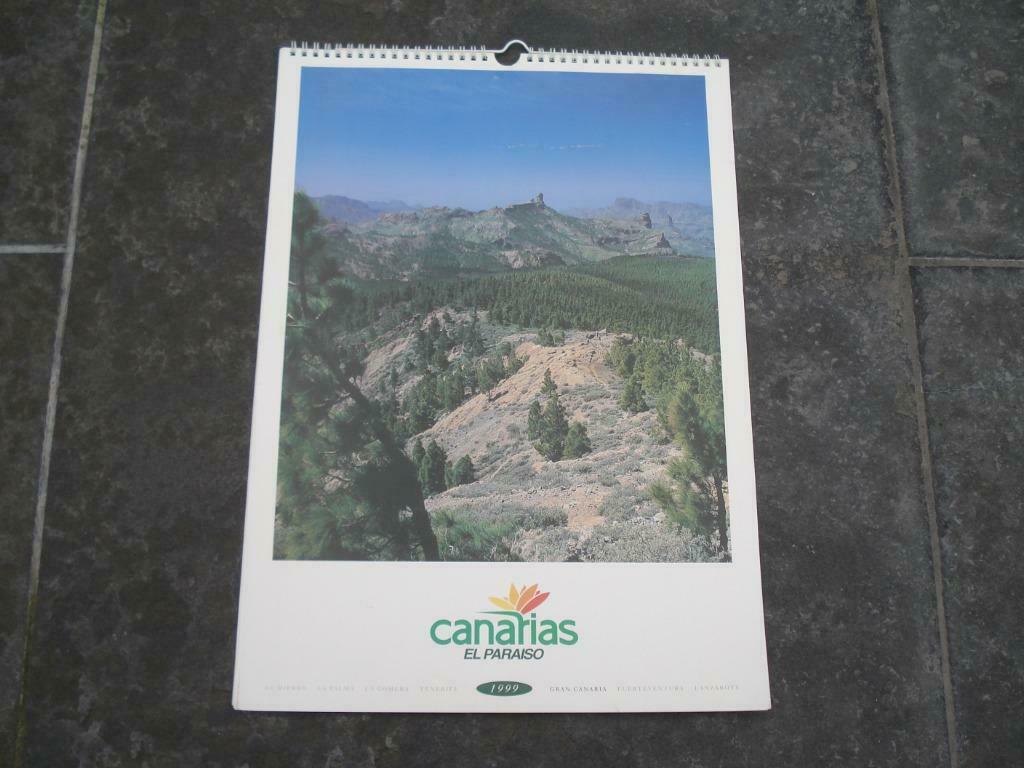 Calendrier des îles Canaries, Divers, Agendas, Enlèvement ou Envoi, Comme neuf