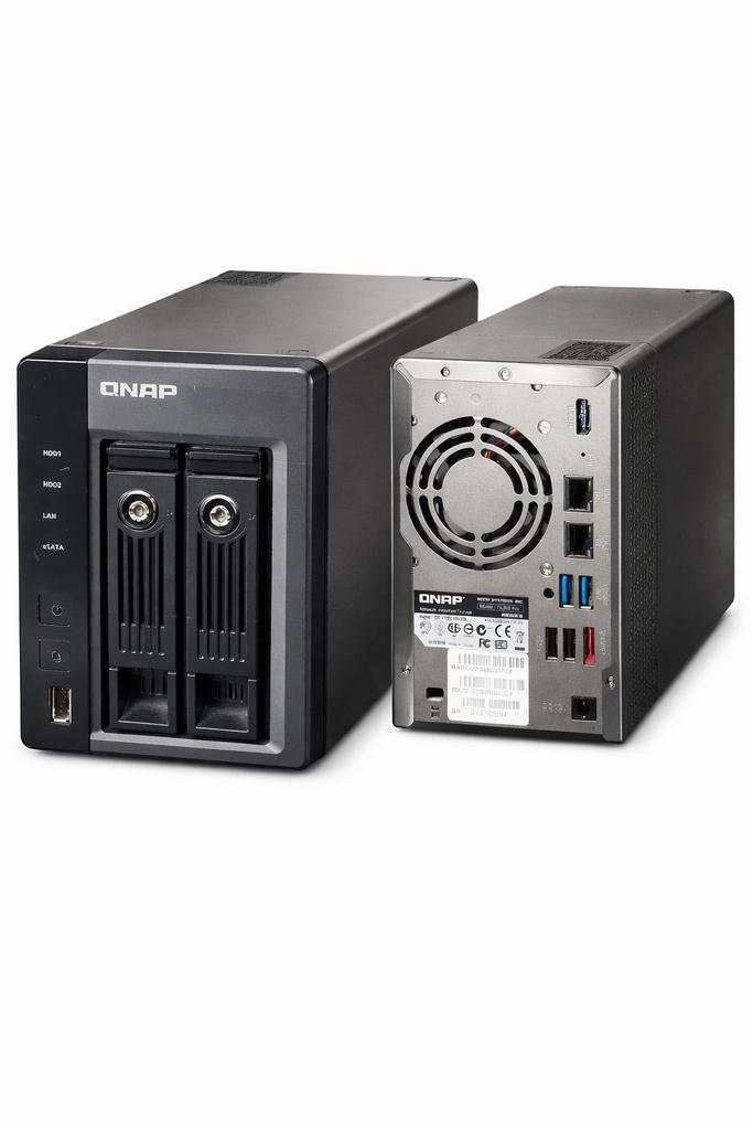 QNAP TS-269 Pro NAS + 1TB HDD, Computers en Software, NAS, Gebruikt, Ophalen of Verzenden
