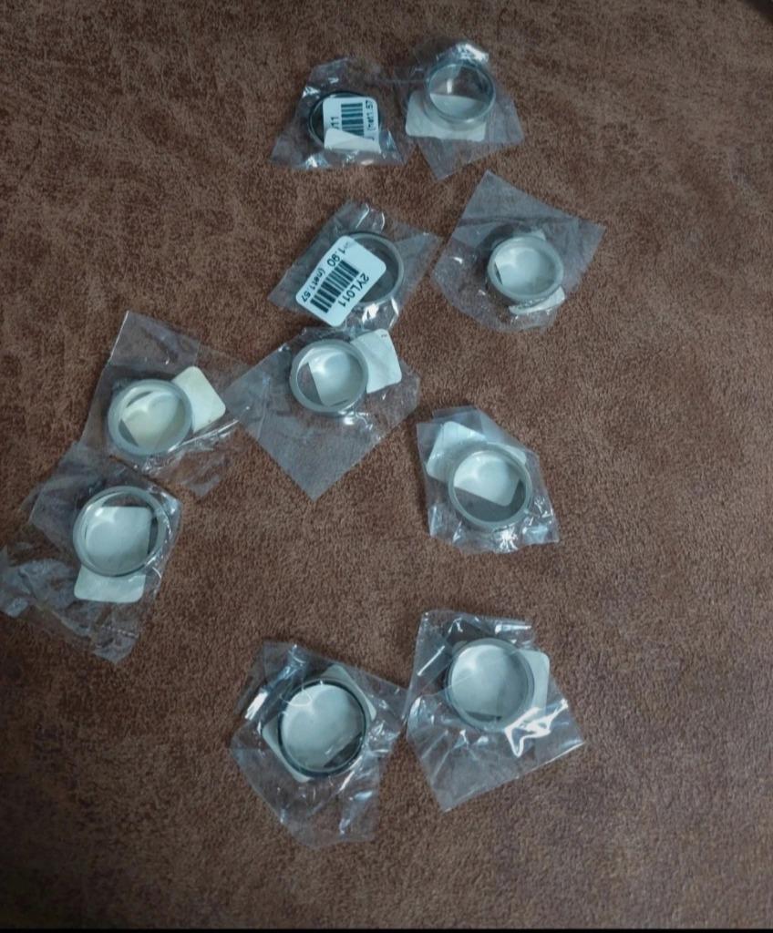 Lot ringen, Neuf, Enlèvement ou Envoi, 17 à 18, Argent