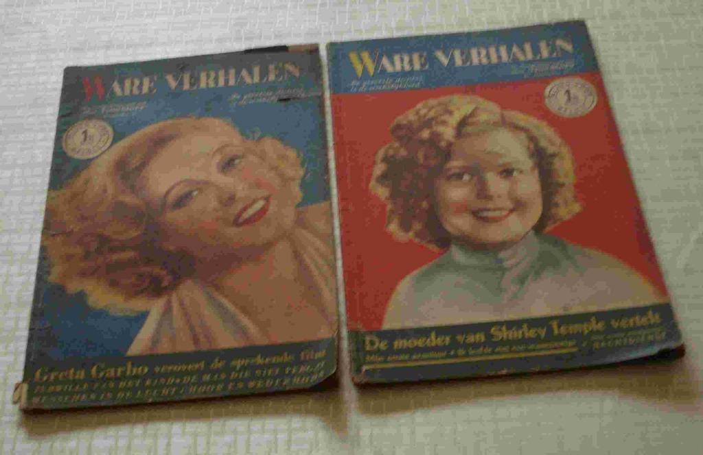 Ware verhalen Shirley Temple - Greta Garbo, Ophalen of Verzenden, Gelezen
