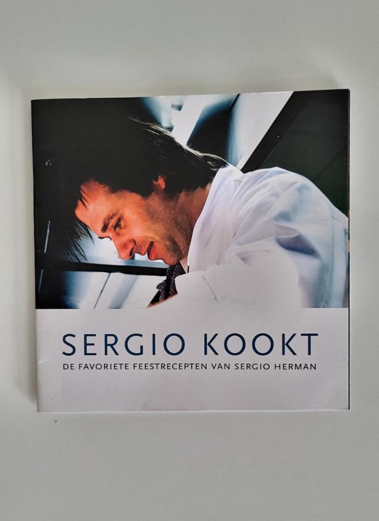 nieuwsblad Sergio kookt - feestrecepten van Sergio Herman, Tapas, Snacks et Dim Sum, Utilisé, Pays-Bas et Belgique, Sergio Herman