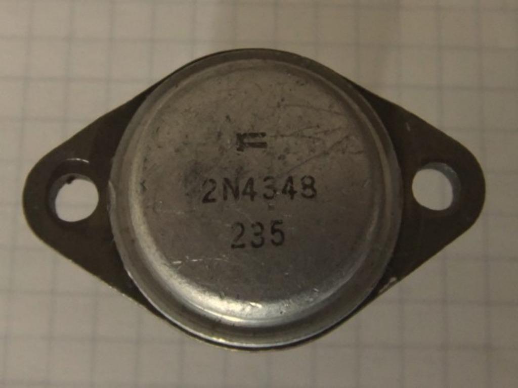 Transistor 2N4348, Enlèvement ou Envoi, Utilisé