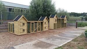 Kippenhok met ren kippenverblijf ook maatwerk, Enlèvement ou Envoi, Neuf, Bois, Volière