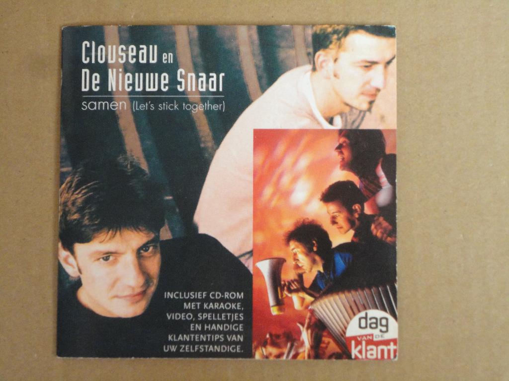 CD CLOUSEAU En DE NIEUWE SNAAR – Samen, Ophalen of Verzenden