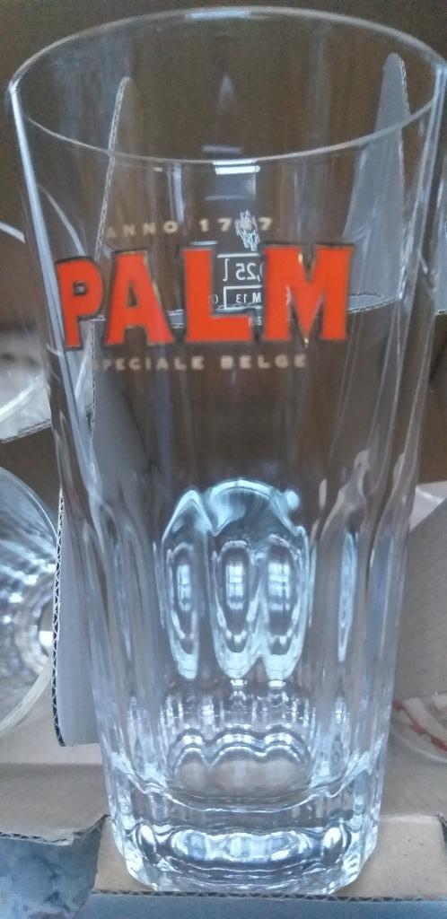 6 Palm "boerkes" glazen, Ophalen, Zo goed als nieuw, Glas of Glazen, Palm