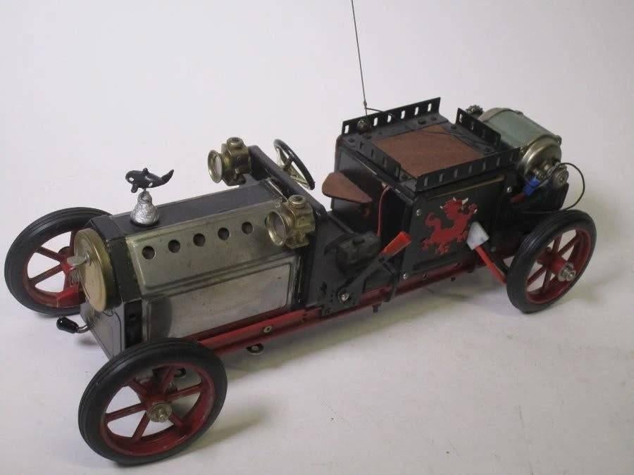 Voiture à vapeur Mamod vintage avec télécommande,, Enlèvement ou Envoi