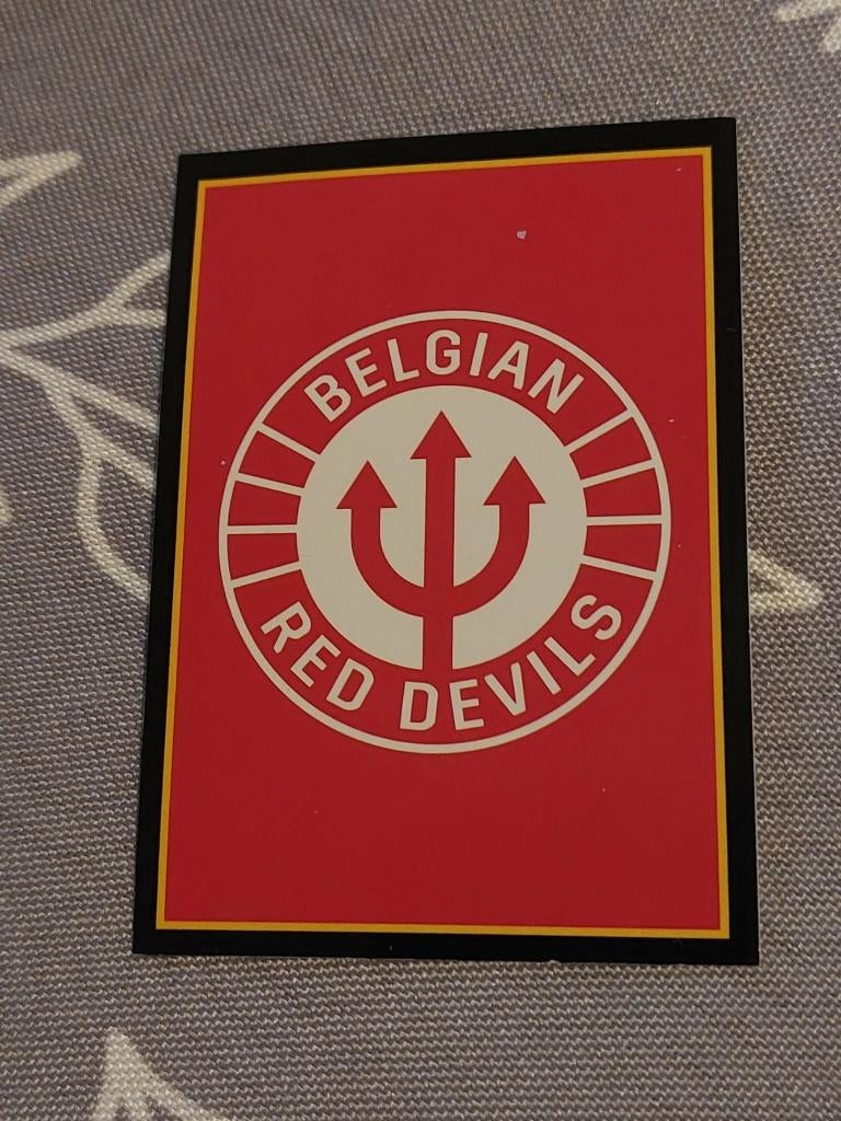 Panini / Sticker / Belgian Red Devils, Verzamelen, Verzenden, Nieuw, Poster, Plaatje of Sticker