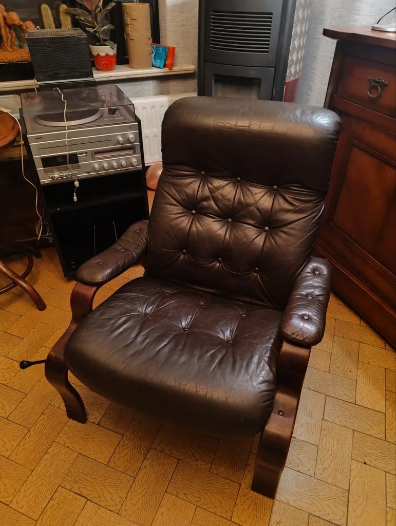 Scandinavische fauteuil uit de jaren 60 westnova, Ophalen