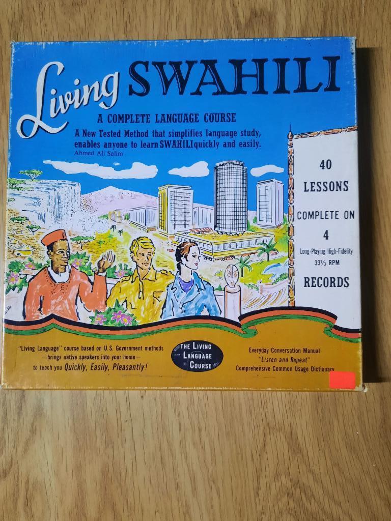 Living Swahili: volledige taalcursus, Ophalen of Verzenden, Nieuw in verpakking, 12 inch