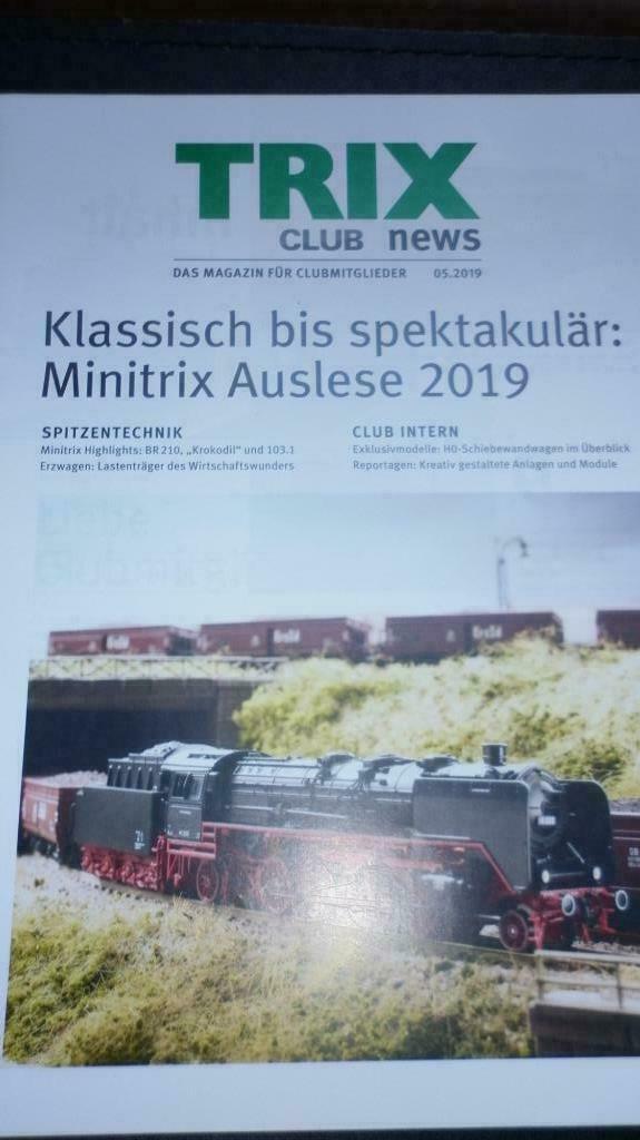 Trix Club News en allemand, Hobby & Loisirs créatifs, Trains miniatures | HO, Enlèvement ou Envoi, Trix, Livre, Revue ou Catalogue