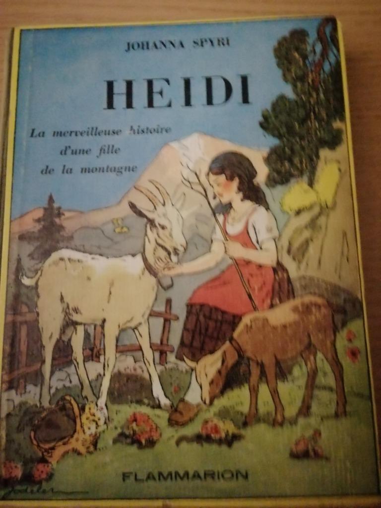 HEIDI merveilleuse histoire d'une fille de la montagne 1933, Livres, Enlèvement ou Envoi, Utilisé