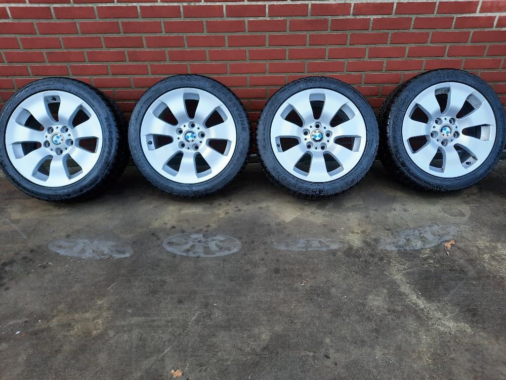 Velgen BMW , originele velgen 17" E46, Ophalen, Gebruikt, Velg(en), 17 inch