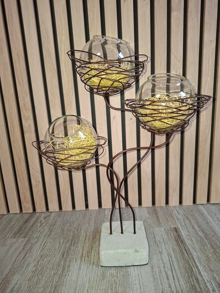 Vase bougeoir cloches Jline, Maison & Meubles, Accessoires pour la Maison | Vases, Enlèvement ou Envoi
