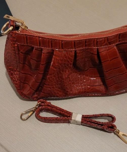 handtas bordeaux, Ophalen of Verzenden, Nieuw, Rood, Handtas