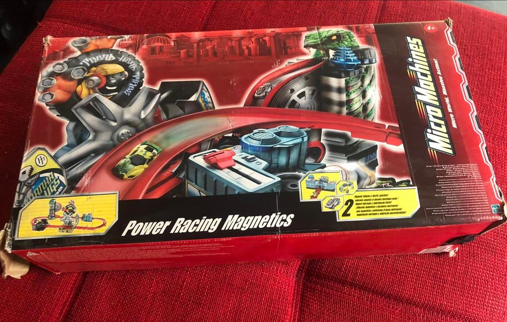 Micro Machines Power Racing Magnetics, Hobby en Vrije tijd, Ophalen of Verzenden, Zo goed als nieuw