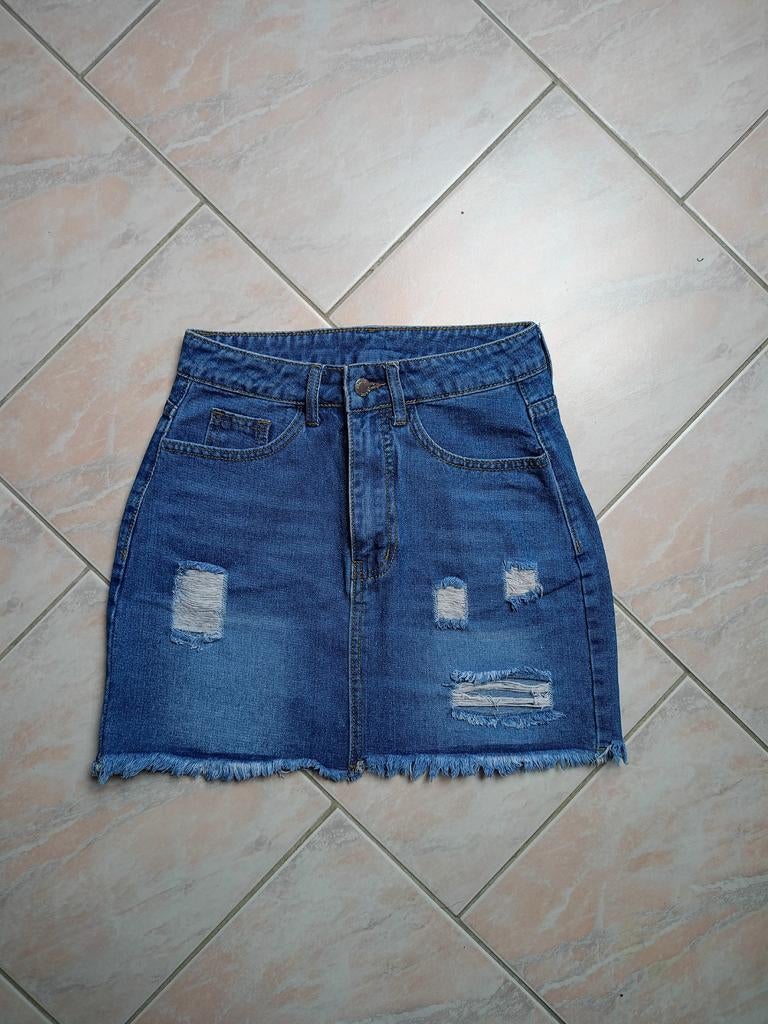 Spijkerrok, Kleding | Dames, Rokken, Zo goed als nieuw, SHEIN, Maat 36 (S), Boven de knie
