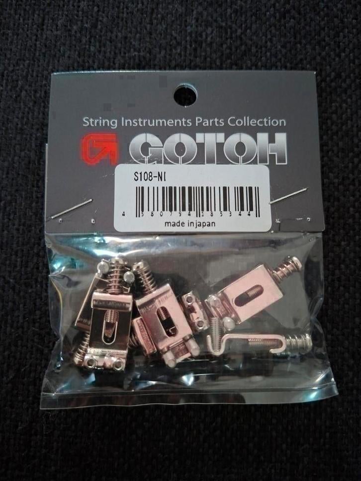 Splinternieuwe Gotoh steel saddles 10,8mm, Ophalen of Verzenden, Nieuw, Elektrische gitaar