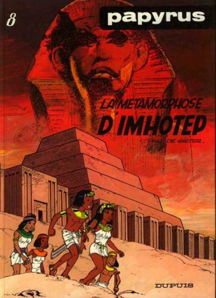 Papyrus,La métamorphose d'Imhotep, Première édition, Une BD, Enlèvement ou Envoi, Utilisé