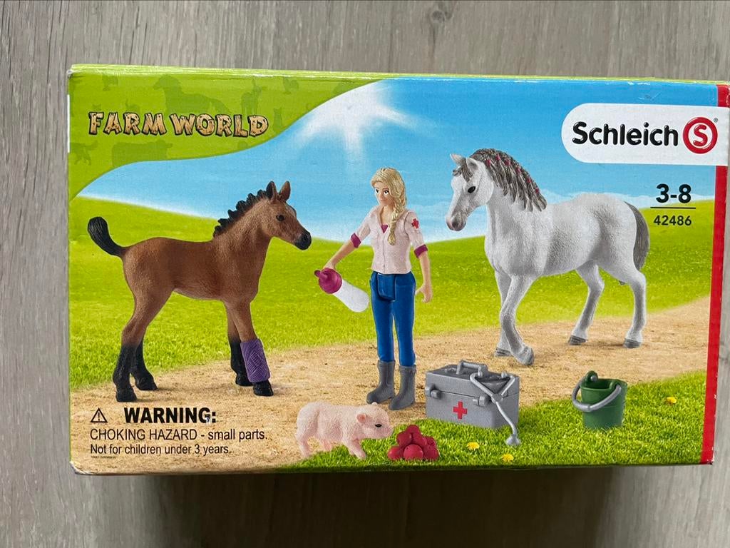 Schleich chevaux 42486, Kinderen en Baby's, Speelgoed | Actiefiguren, Zo goed als nieuw