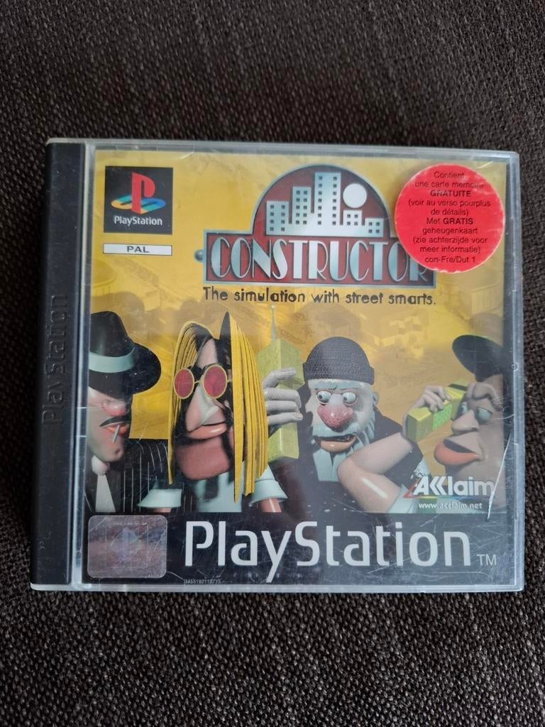 PS1 constructor (compleet), Games en Spelcomputers, Games | Sony PlayStation 1, Ophalen of Verzenden, Zo goed als nieuw
