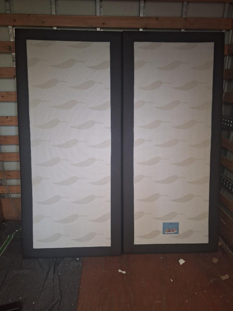 Boxspring, Comme neuf, Brun, Enlèvement, 180 cm