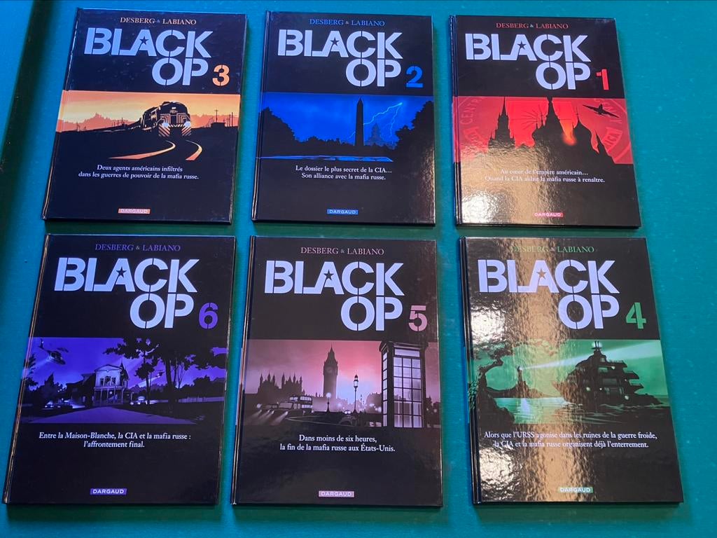 Black Op. Desberg-Labiano . Tomes 1à 6, Enlèvement, Comme neuf